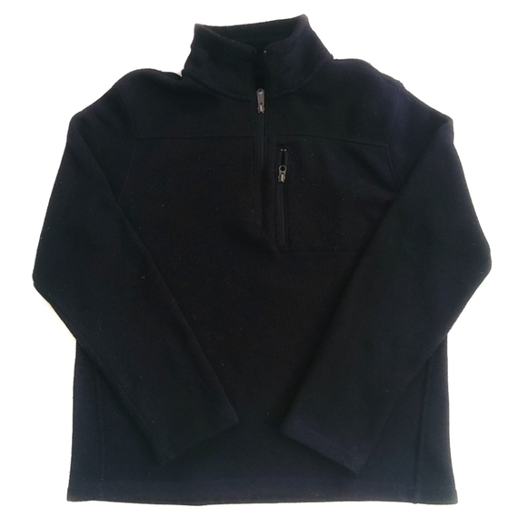 MERONA Navy Blue Quarter Zip Pullover Jacket - Picture 1 of 6